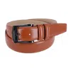Ctm Men's Basic Dress Belt In Multi