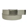 Ctm Men's Big & Tall Belt With Flip Top Brass Buckle (pack Of 3) In Green