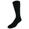 Ctm Men's Cushioned Diabetic Crew Socks (3 Pair Pack) In Black