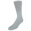Ctm Men's Big And Tall Cotton Blend Casual Tube Socks 4 Pair Value Pack In White