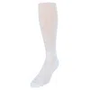 Ctm Men's Big And Tall King Size Diabetic Non Binding Sock In White