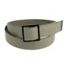 Ctm Men's Big & Tall Military Grade Belt With Open Face Buckle In Multi
