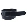 Ctm Men's No Buckle Casual Belt Strap In Black