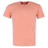 Ctm Men's Comfort Colors Dyed Short Sleeve T-shirt In Brown