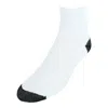 Ctm Men's Cotton Blend Ankle Socks (4 Pair Pack) In Multi