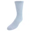 Ctm Men's Diabetic Crew Socks In Grey