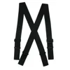 Ctm Men's Elastic Heavy Duty Ergonomic Support Suspenders With Hook & Loop Ends