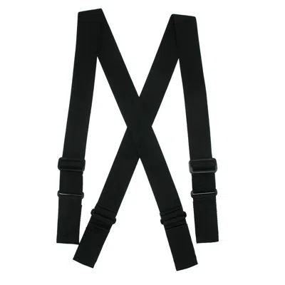 Ctm Men's Elastic Heavy Duty Ergonomic Support Suspenders With Hook & Loop Ends