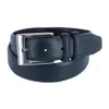 Ctm Men's Feather Edge Belt In Black