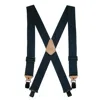 Ctm Men's Heavy Duty Clip-end Work Suspenders In Blue
