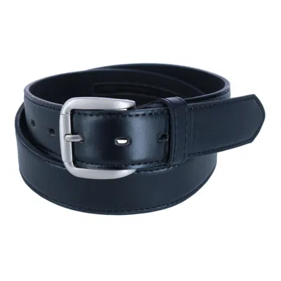 Ctm Men's Hidden Zipper Money Belt In Black