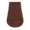 Ctm Men's Hunter Leather Key Case In Brown