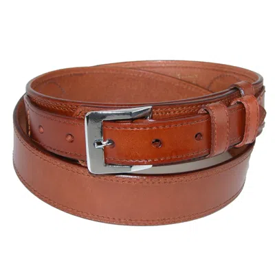 Ctm Men's Leather Removable Buckle Ranger Belt In Multi