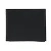 Ctm Men's Pull Up Leather Bifold Wallet With Coin Pocket In Black