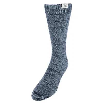 Ctm Men's Soft And Warm Lounge Socks (1 Pair) In Black