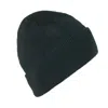 Ctm Men's Winter Black Stocking Cuff Knit Cap (pack Of 2) In Black