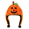 Ctm Novelty Critter Caps Halloween Pumpkin Hat In Orange