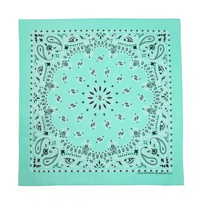 Ctm Pastel Paisley Bandanas In Green