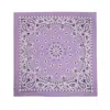 Ctm Pastel Paisley Bandanas In Purple