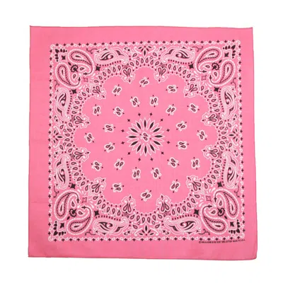Ctm Pastel Paisley Bandanas In Red