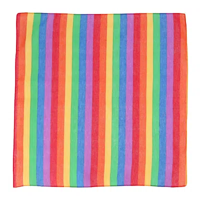 Ctm Rainbow Pride Bandana In Multi