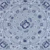 Ctm Route 66 Bandana In Grey