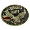 Ctm Soaring Eagle American Pride Belt Buckle In Gold