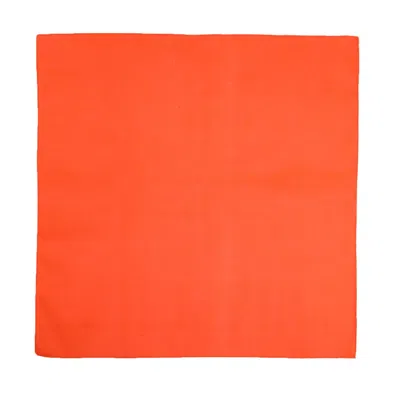 Ctm Solid Neon Bandana (pack Of 6) In Orange