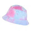 Ctm Sportsman Tie Dye Bucket Hat In Pink