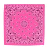 Ctm Unisex Cotton Giant-danna 35 Inch Large Bandanas In Pink