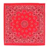 Ctm Unisex Cotton Giant-danna 35 Inch Large Bandanas In Red