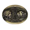 Ctm United Sates 1913 Nickel Buckle In Gold