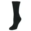 Ctm Women's Diabetic Crew Socks (3 Pair Pack) In Black
