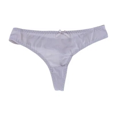 Ctm Women's French Cut Underwear In Grey