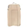 Ctm Women's Leather Cigarette Case With Lighter Pocket In Beige
