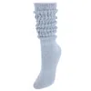 Ctm Women's Super Soft Heavy Slouch Socks (1 Pair) In Grey