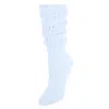 Ctm Women's Super Soft Heavy Slouch Socks (1 Pair) In White