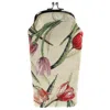 Ctm Women's Tulip Print Tapestry Glasses Case In Multi