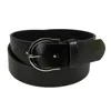 Ctm Womens Basic Bridle Belt In Black