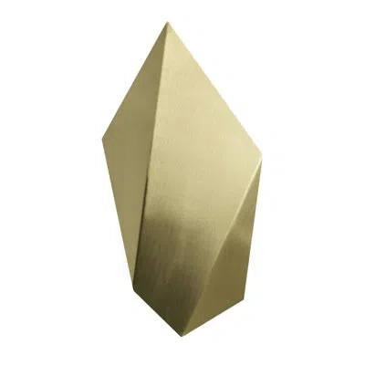 Cto Lighting Abstract Wall Sconce In Satin Brass