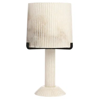 Pre-owned Cto Lighting Alabaster Acropolis Table Lamp By  In Sand