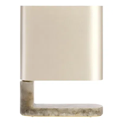 Pre-owned Cto Lighting Alabaster Columbo Table Lamp By  In Sand
