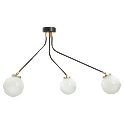 Pre-owned Cto Lighting Array Mini Opal Pendant Light By  In Gold