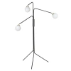 Cto Lighting Array Opal Floor Lamp In Bronze;satin Brass
