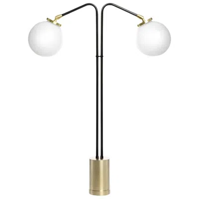 Pre-owned Cto Lighting Array Twin Opal Table Lamp By  In Gold