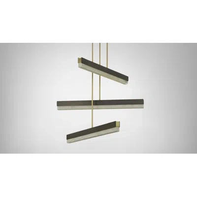 Cto Lighting Artes Collective Chandelier In Bronze