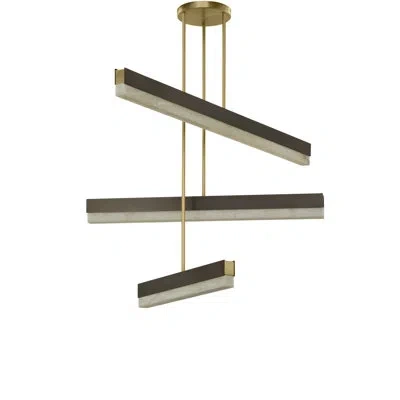 Cto Lighting Artes Collective Chandelier In Bronze