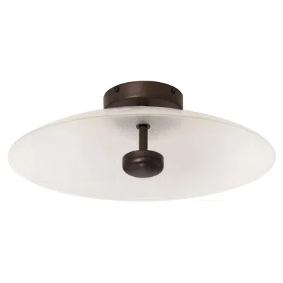 Pre-owned Cto Lighting Bronze Cielo Large Ceiling Lamp By  In Transparent