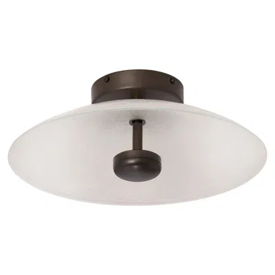 Pre-owned Cto Lighting Bronze Cielo Small Ceiling Lamp By  In Transparent