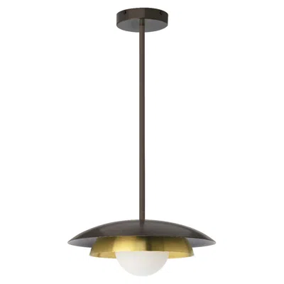 Pre-owned Cto Lighting Carapace Pendant Lamp By  In Gold